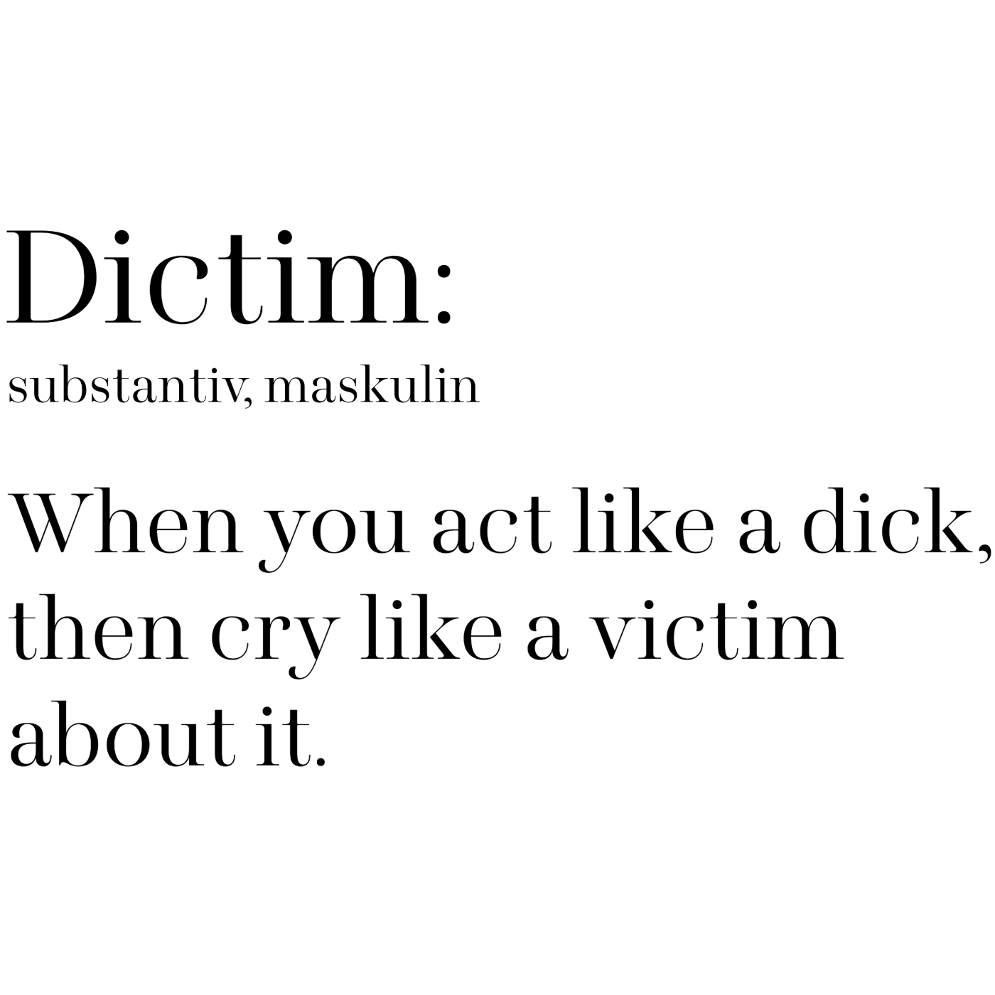 Dictim