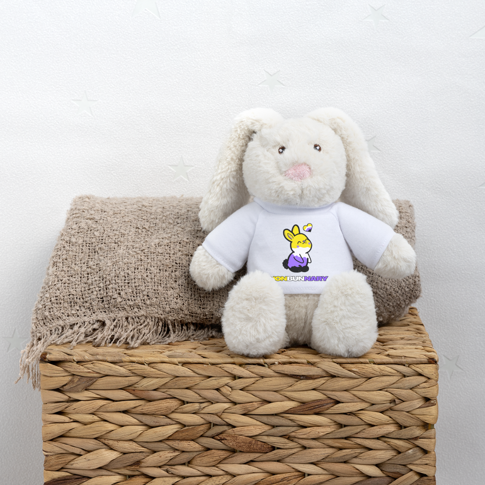 Nonbunnary Kuscheltier Hase - Weiß