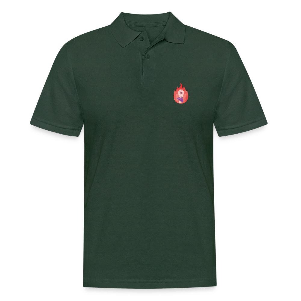 It's a Beautiful Day to Smash the Patriarchy Backprint "Männer" Polo Shirt - Tannengrün