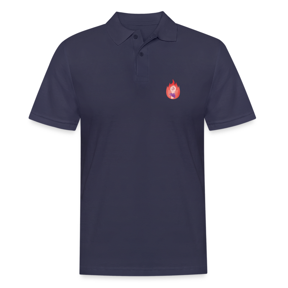 It's a Beautiful Day to Smash the Patriarchy Backprint "Männer" Polo Shirt - Navy