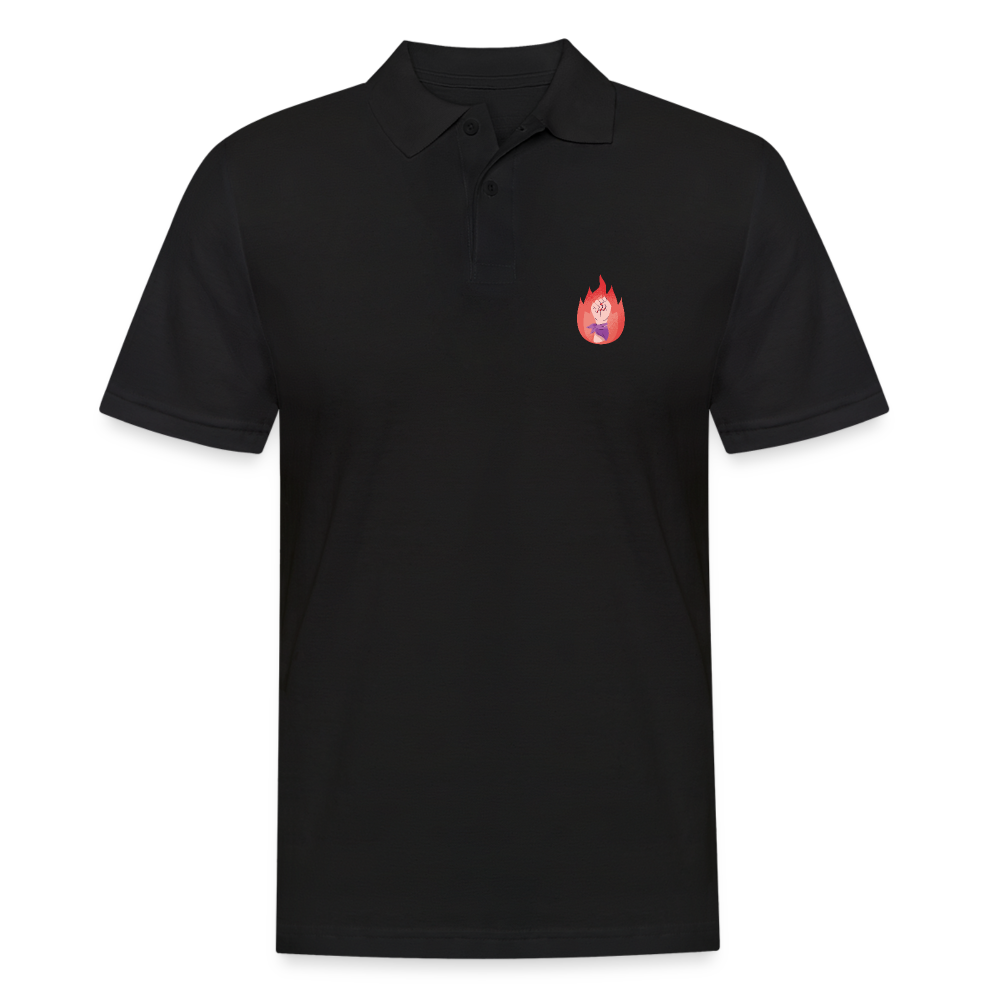 It's a Beautiful Day to Smash the Patriarchy Backprint "Männer" Polo Shirt - Schwarz