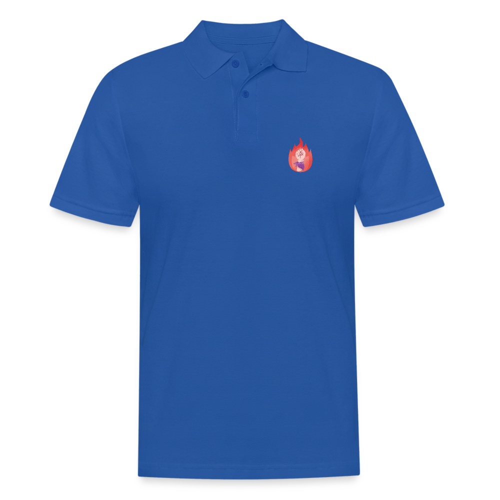 It's a Beautiful Day to Smash the Patriarchy Backprint "Männer" Polo Shirt - Royalblau