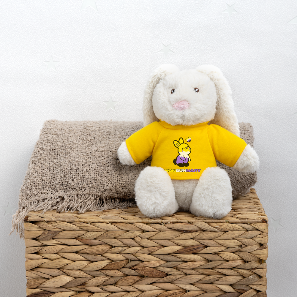 Nonbunnary Kuscheltier Hase - Sonnengelb