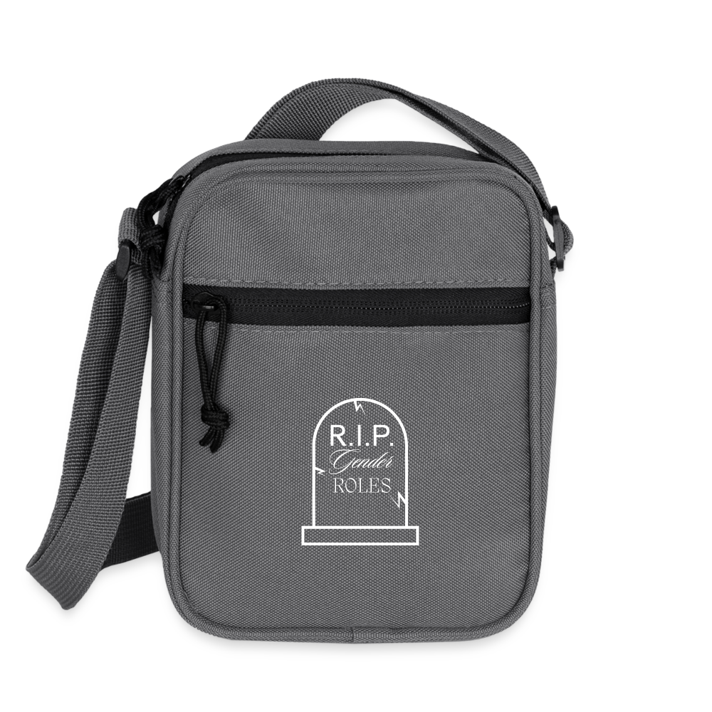 RIP Gender Roles Crossbody Bag - Anthrazit