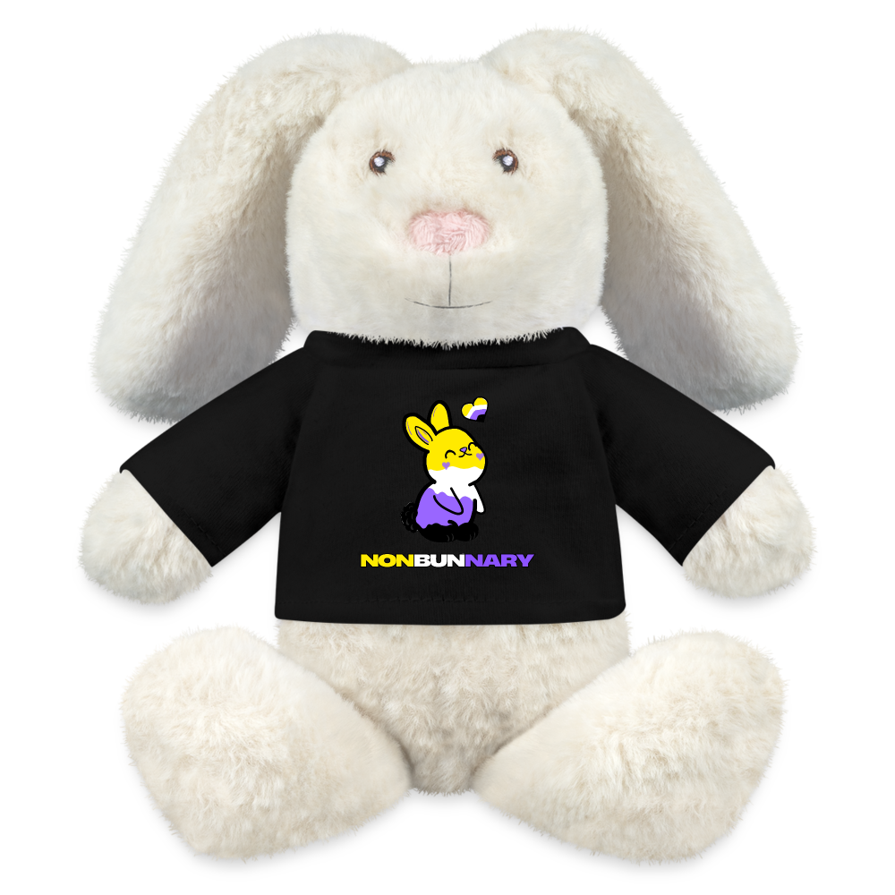 Nonbunnary Kuscheltier Hase - Schwarz