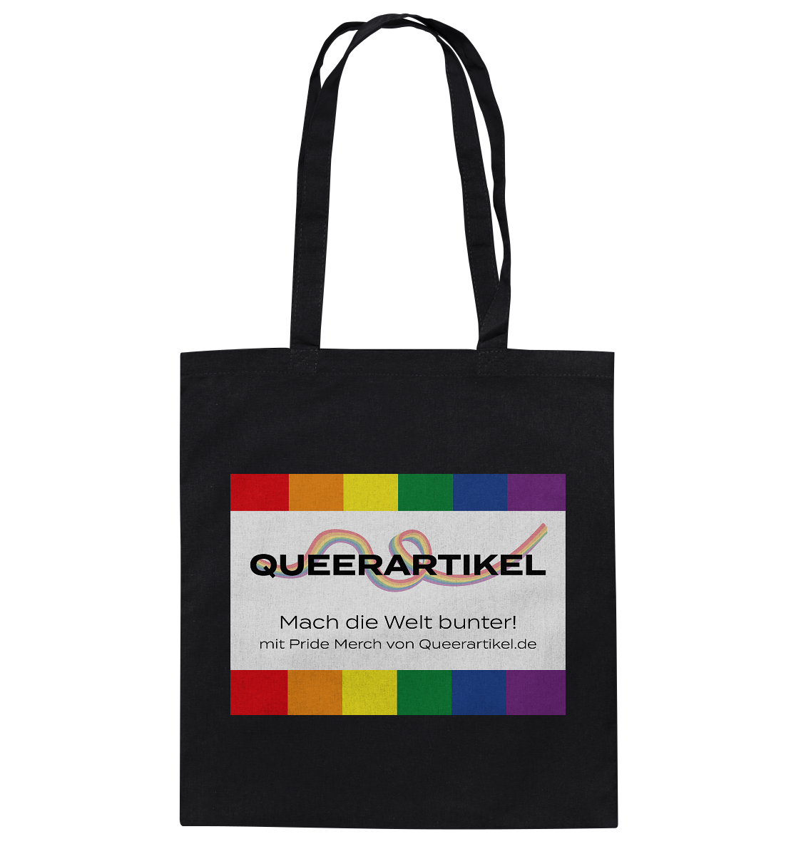 Queerartikel Mach die Welt bunter Stoffbeutel