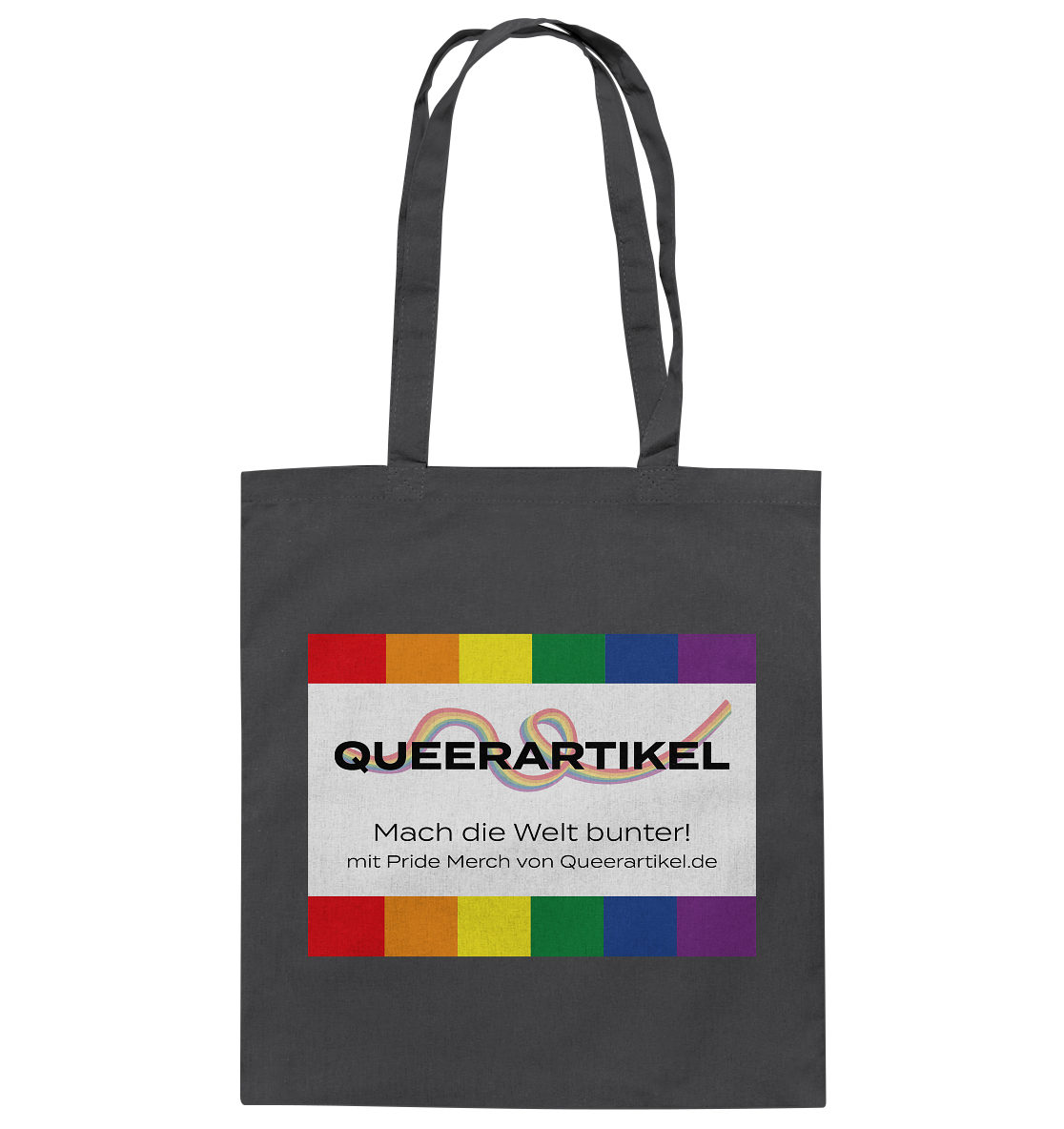 Queerartikel Mach die Welt bunter Stoffbeutel