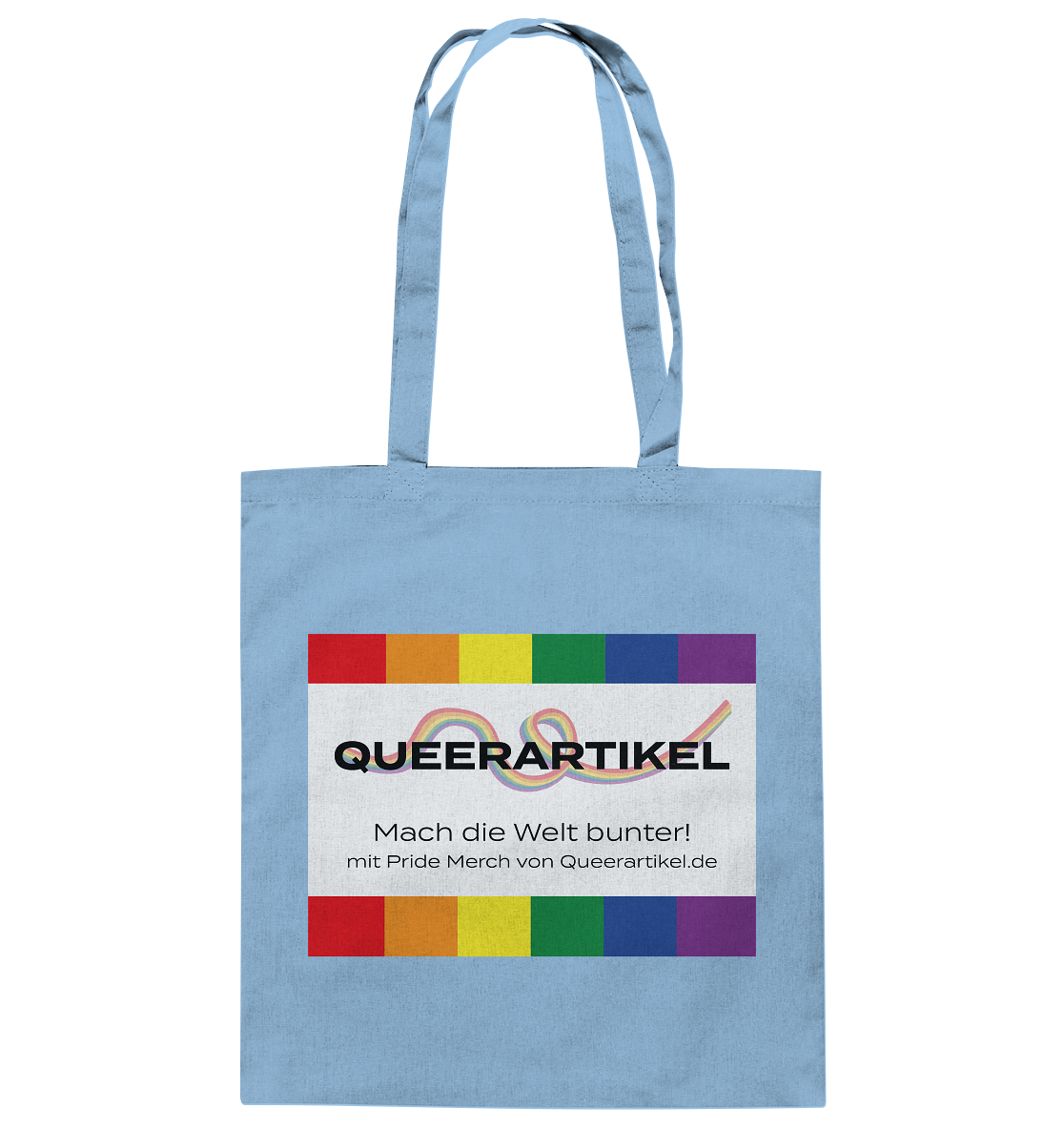 Queerartikel Mach die Welt bunter Stoffbeutel