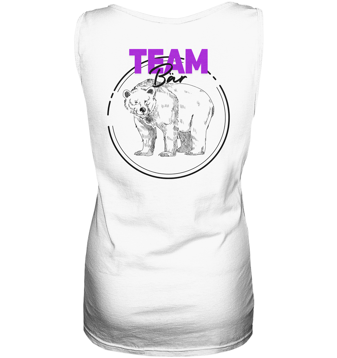 Team Bär Backprint “Frauen” Tank-Top