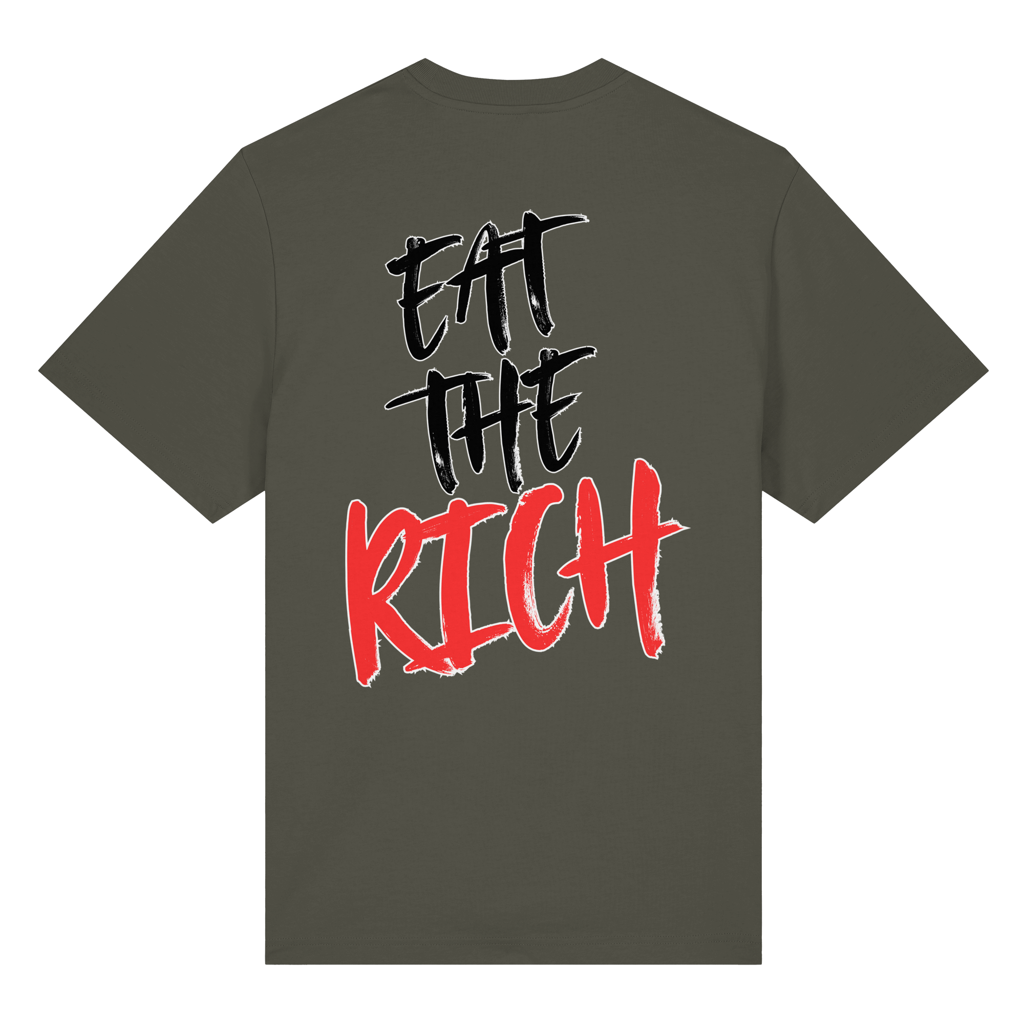 Eat the Rich "Skull Edition" Backprint - Heavy T-Shirt