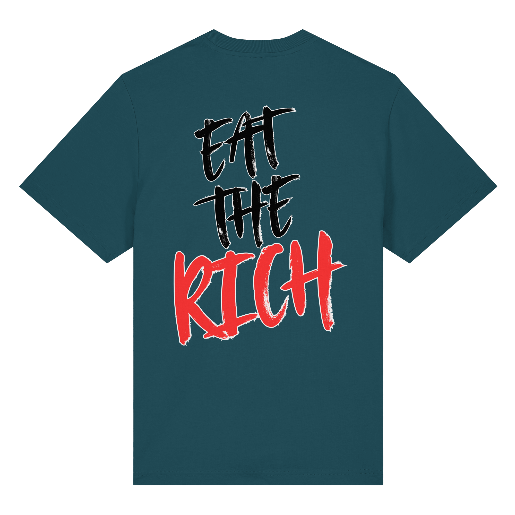 Eat the Rich "Skull Edition" Backprint - Heavy T-Shirt