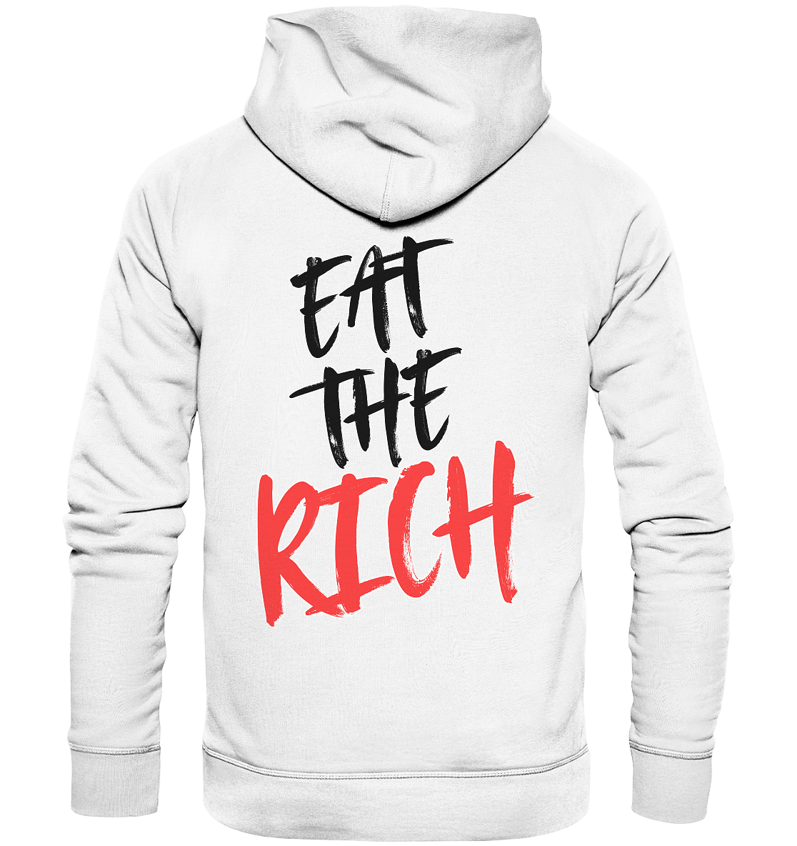 Eat the Rich "Skull Edition" Backprint - Organic Hoodie