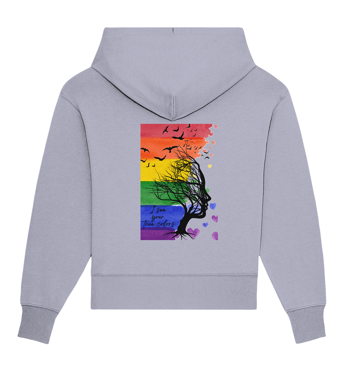 I see your True colors Oversize Hoodie Backprint