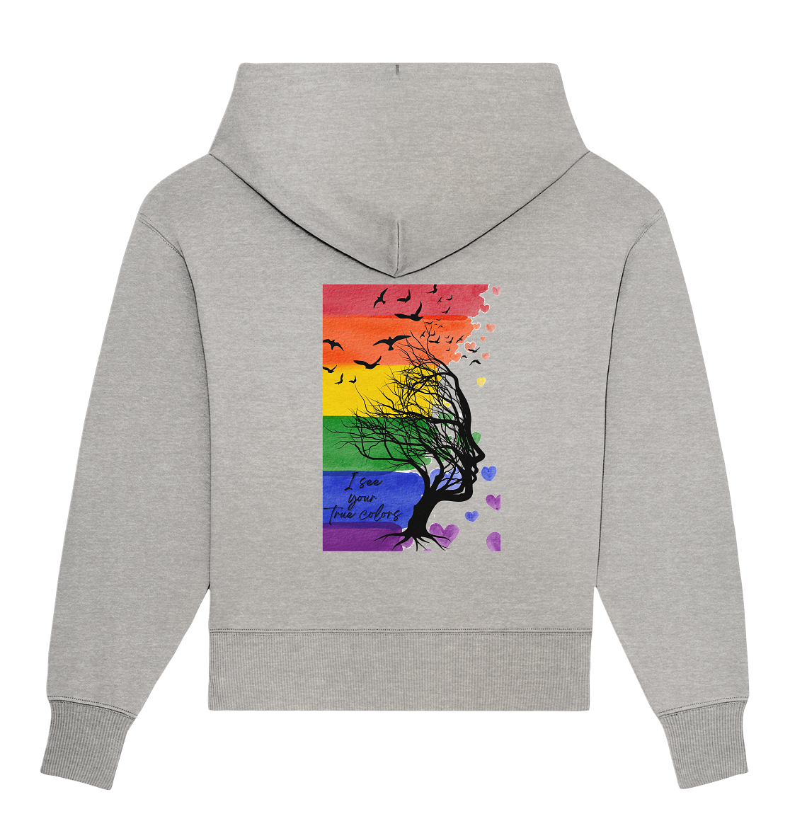 I see your True colors Oversize Hoodie Backprint