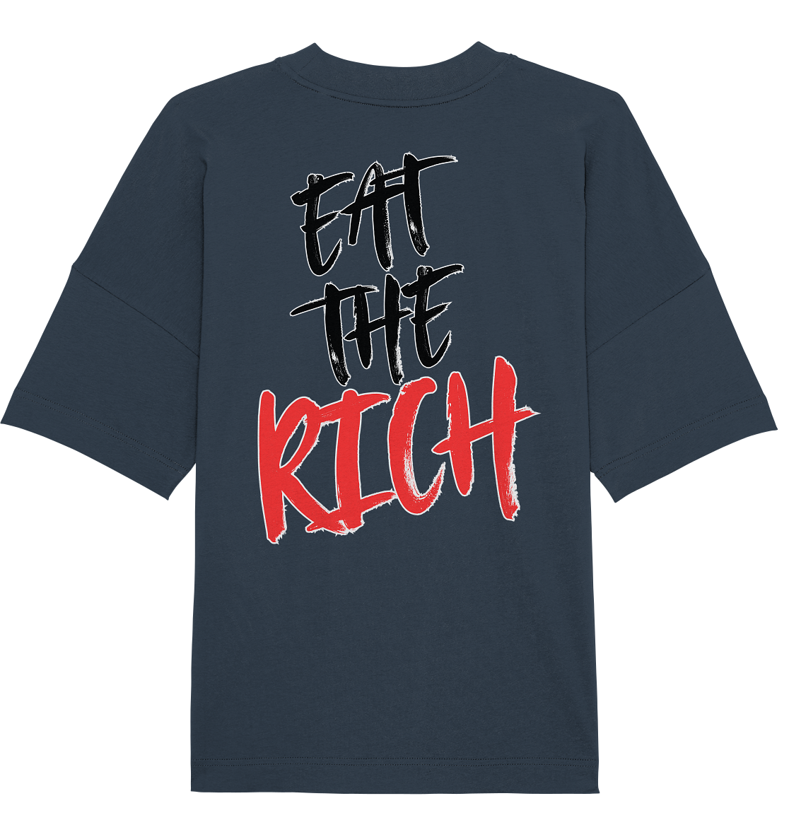 Eat the Rich "Skull Edition" Backprint - Oversize Shirt