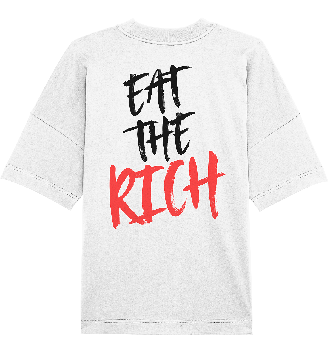 Eat the Rich "Skull Edition" Backprint - Oversize Shirt