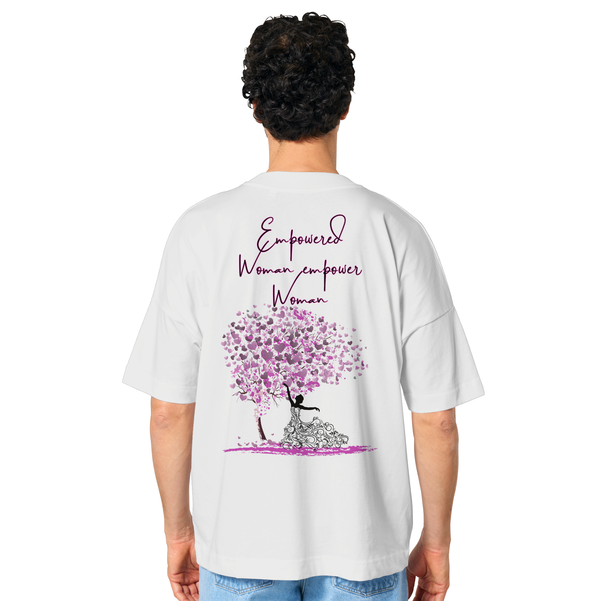 Empowered Women empower Women Oversize Shirt Backprint