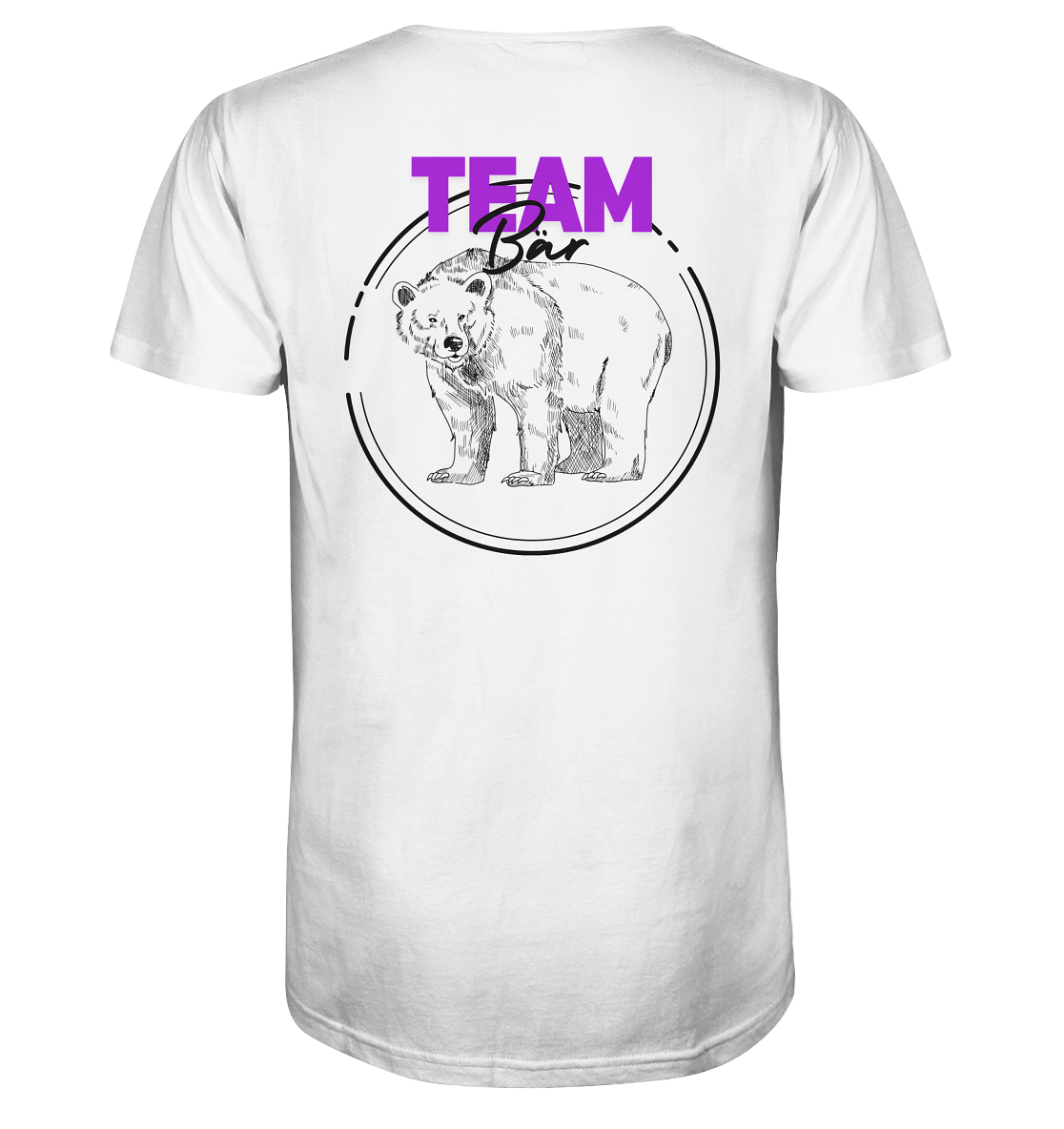 Team Bär Backprint Unisex Shirt