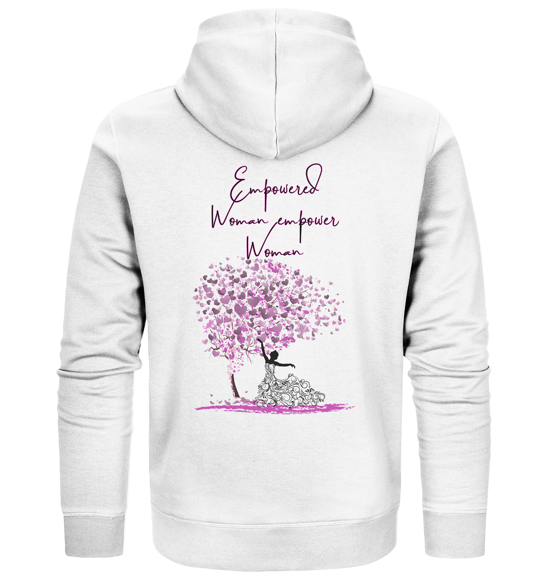 Empowered Women empower Women Unisex Sweatjacke Backprint