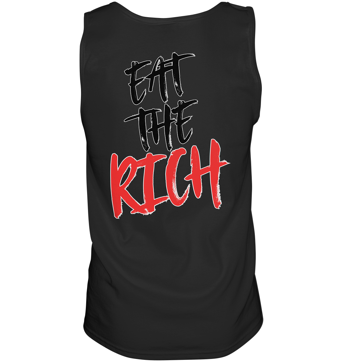 Eat the Rich "Skull Edition" Backprint - “Männer” Tank-Top