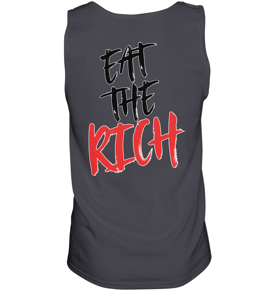 Eat the Rich "Skull Edition" Backprint - “Männer” Tank-Top