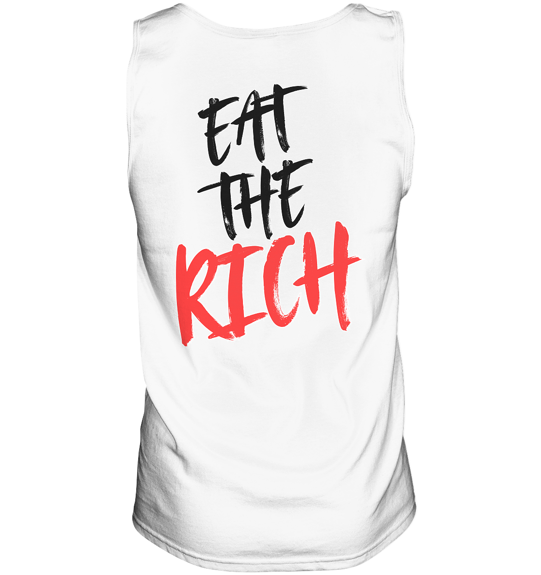 Eat the Rich "Skull Edition" Backprint - “Männer” Tank-Top