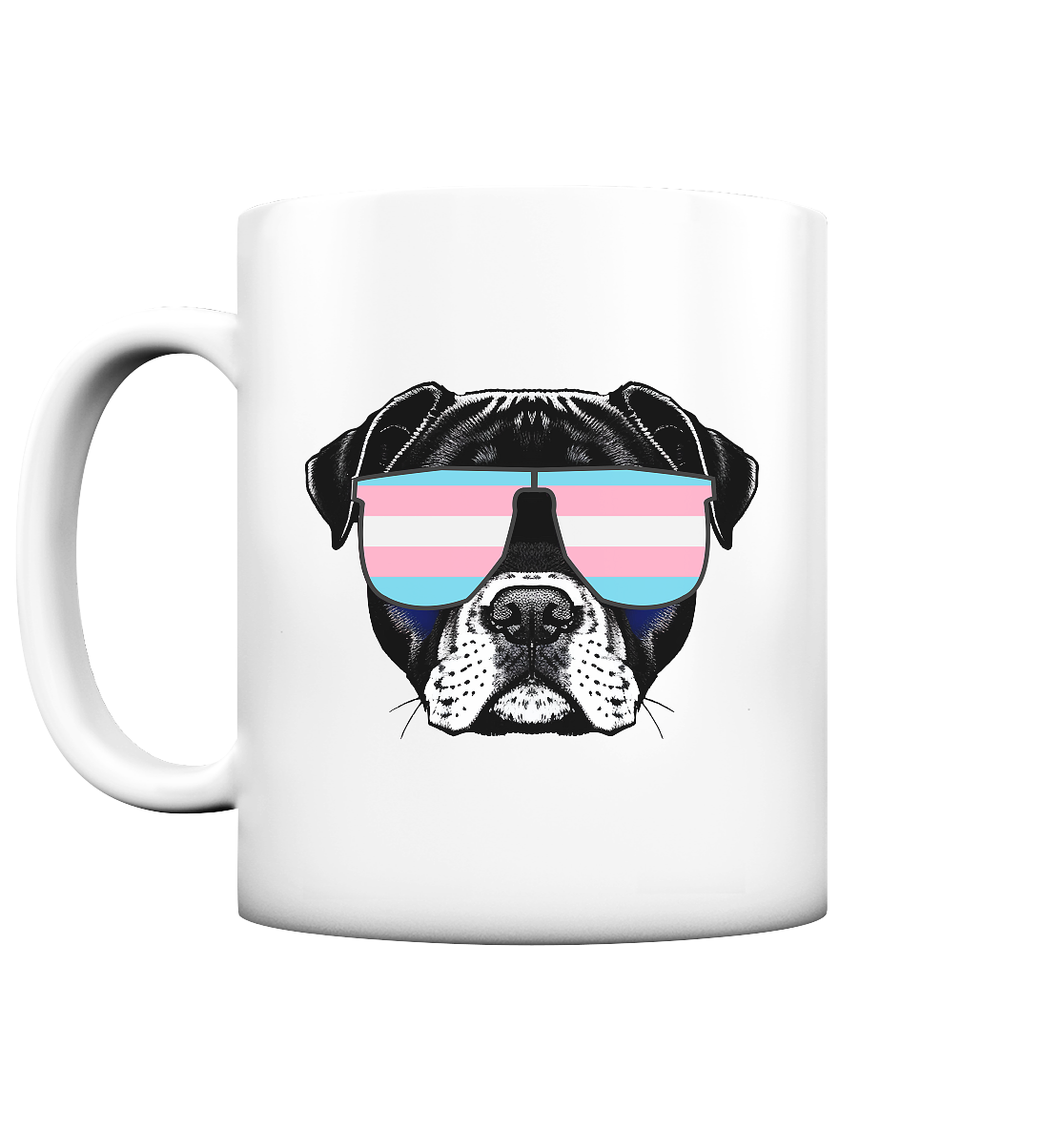 Trans Doggo - Tasse matt