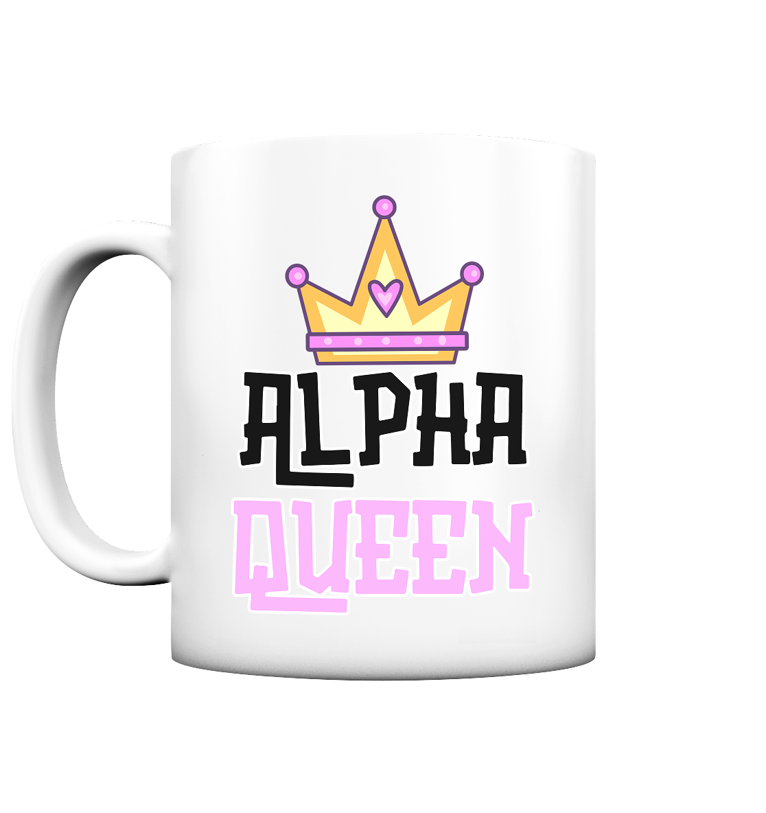 Alpha Queen Tasse (matt)