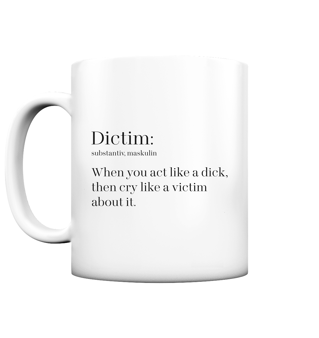 Dictim Tasse (matt)