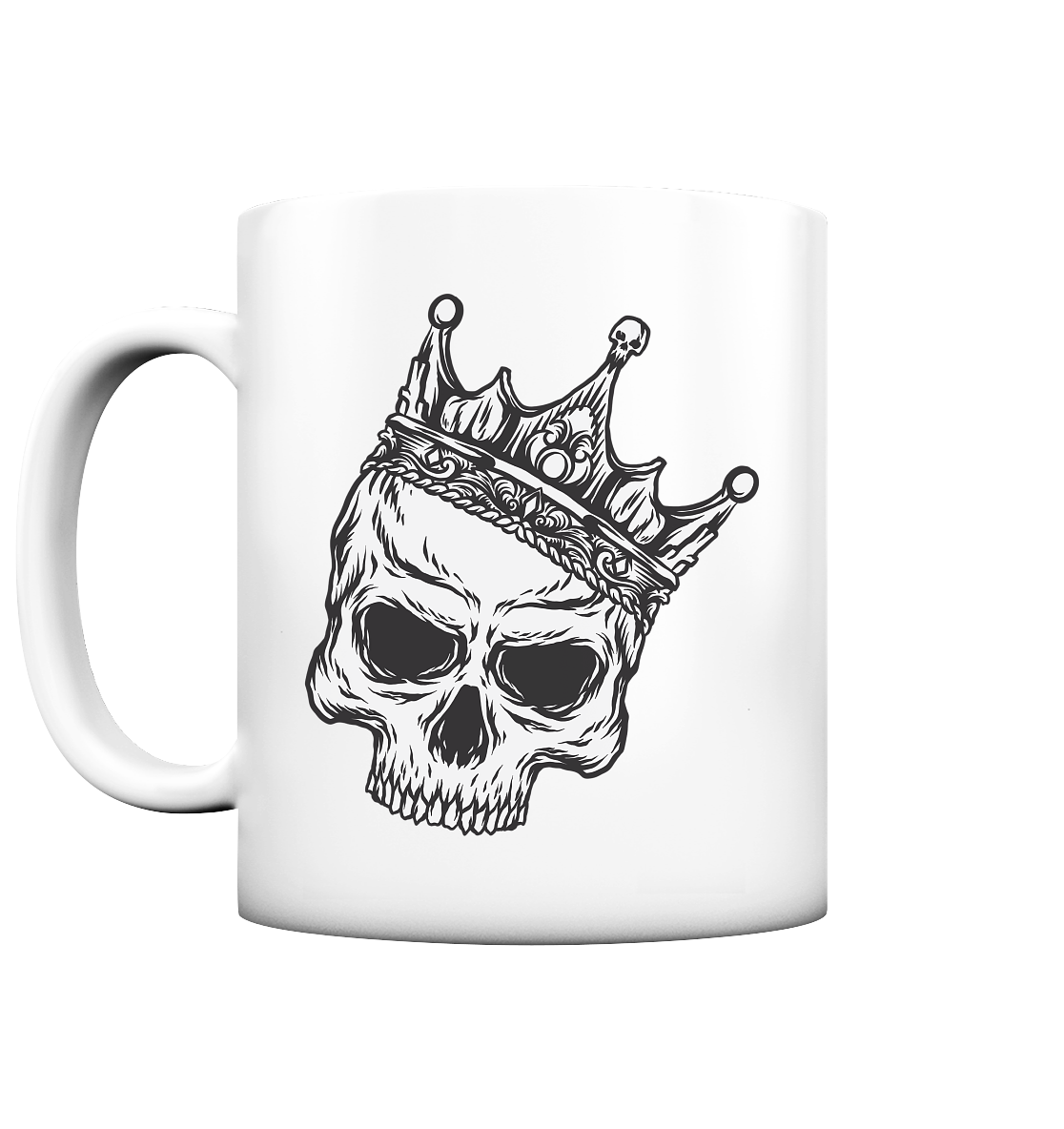 Eat the Rich "Skull Edition" Backprint - Tasse matt