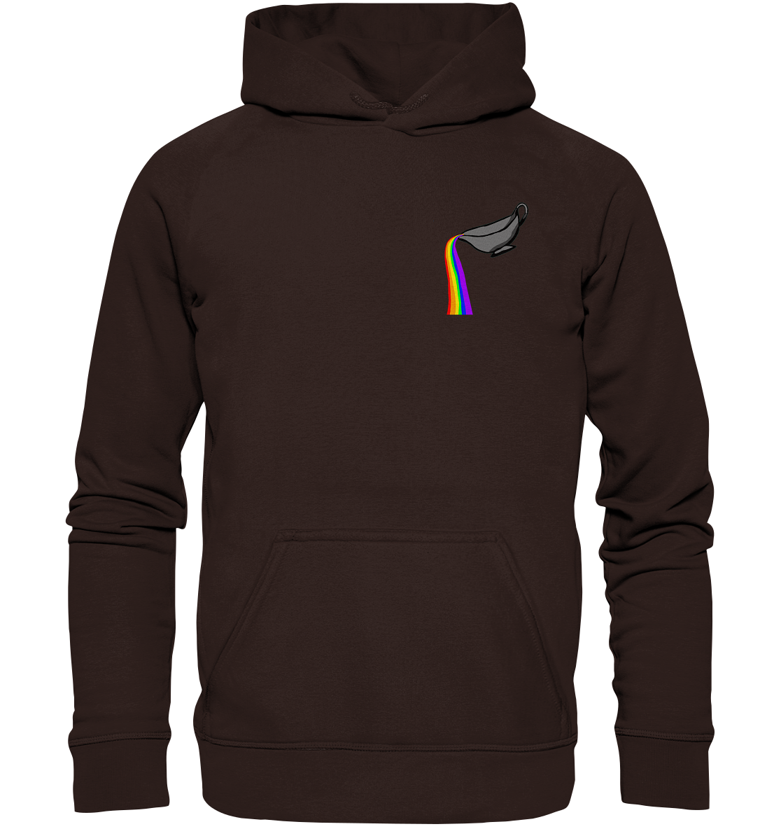 Regenbogen-Soße Einmal Hoodie