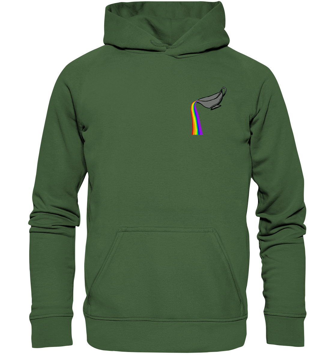 Regenbogen-Soße Einmal Hoodie