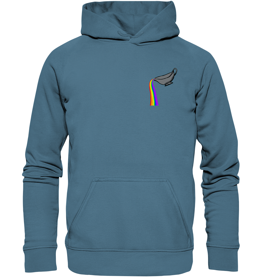 Regenbogen-Soße Einmal Hoodie