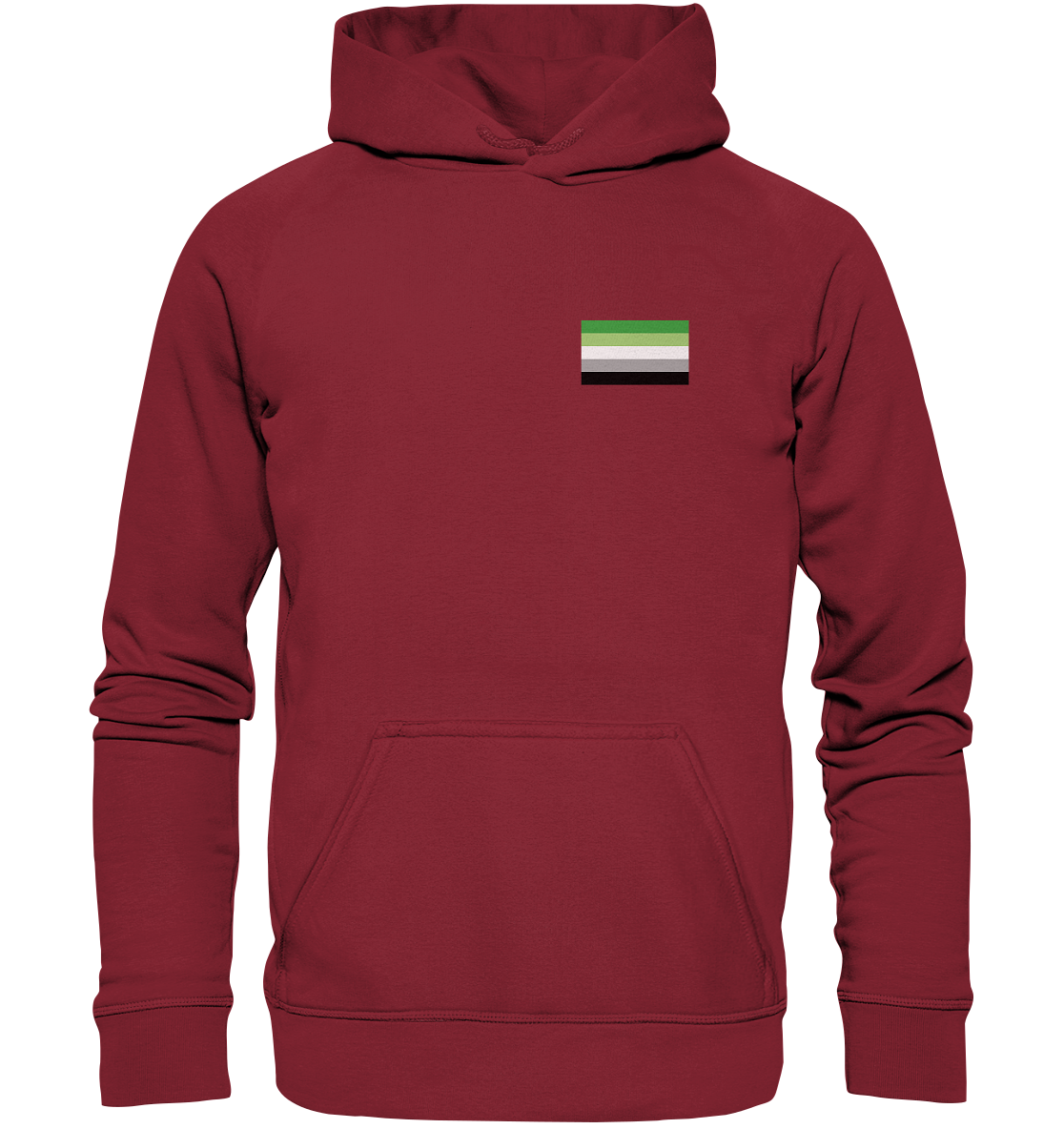 Aromantic Pride Flag Hoodie