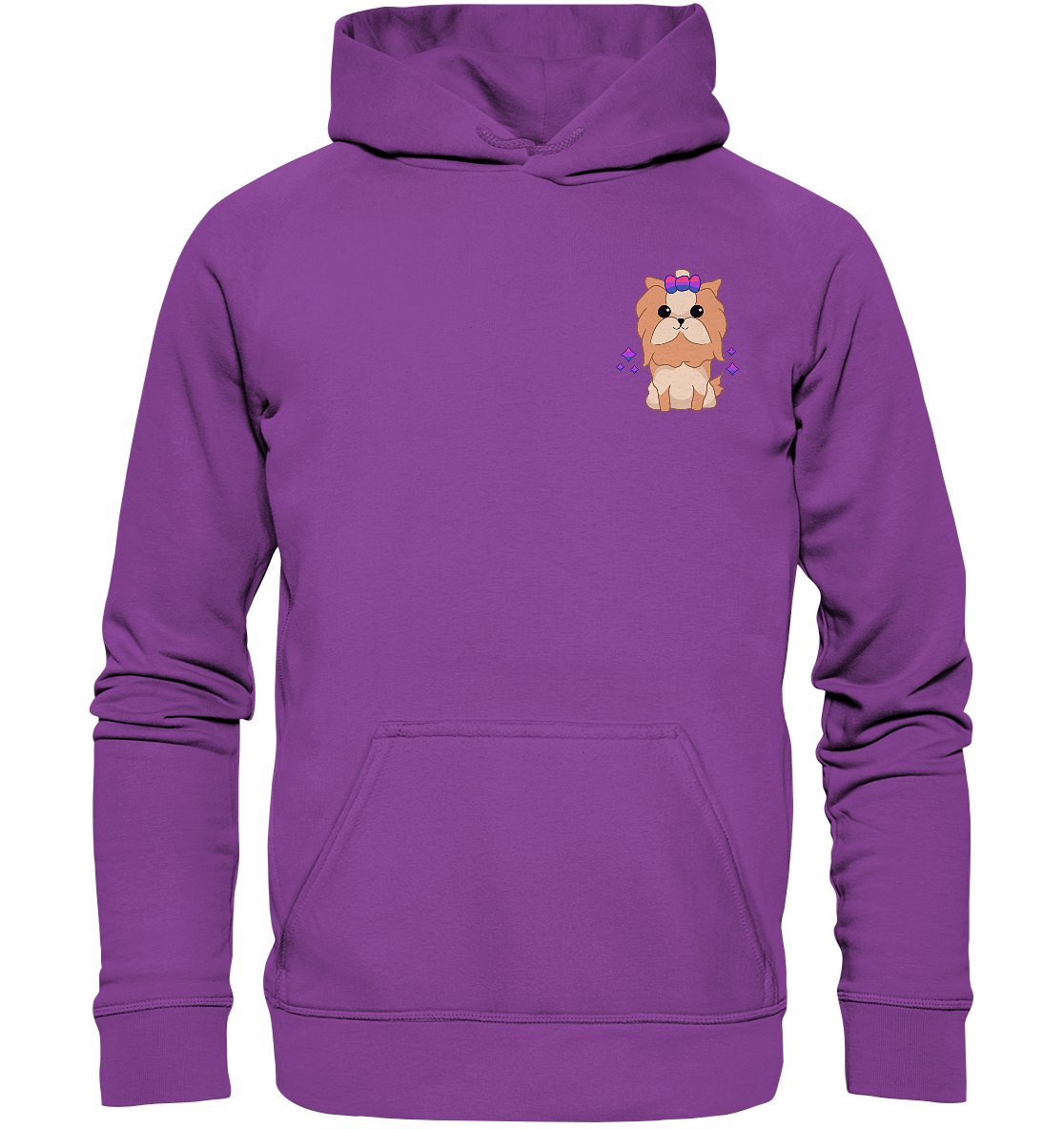 Cute Bisexual Dog Hoodie