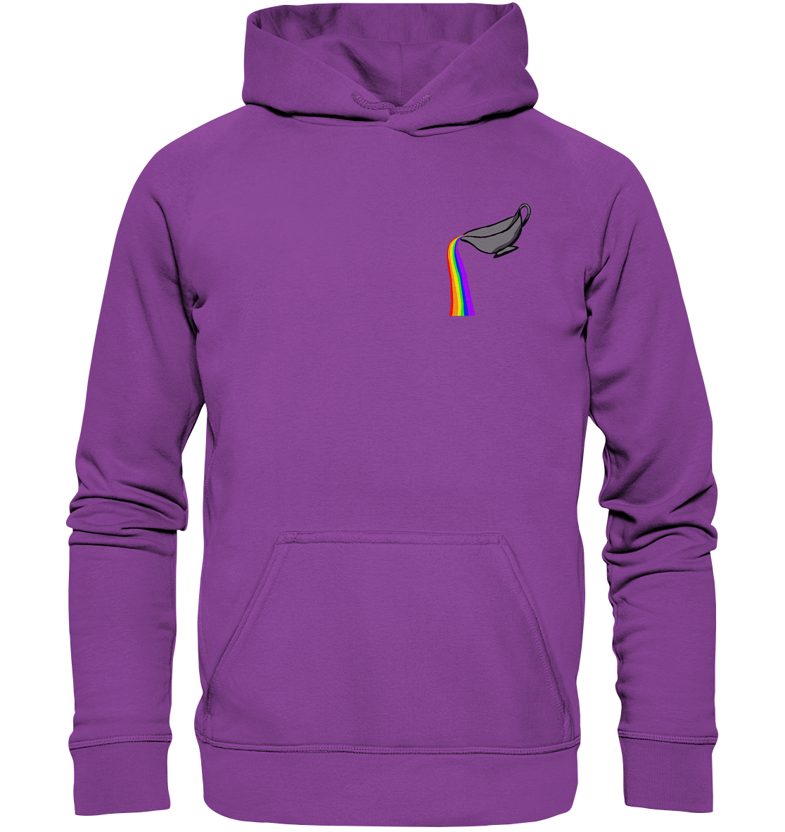 Regenbogen-Soße Einmal Hoodie