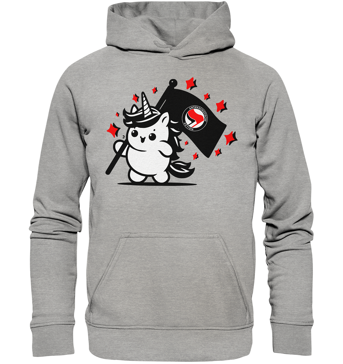 Einhorn Antifa Hoodie