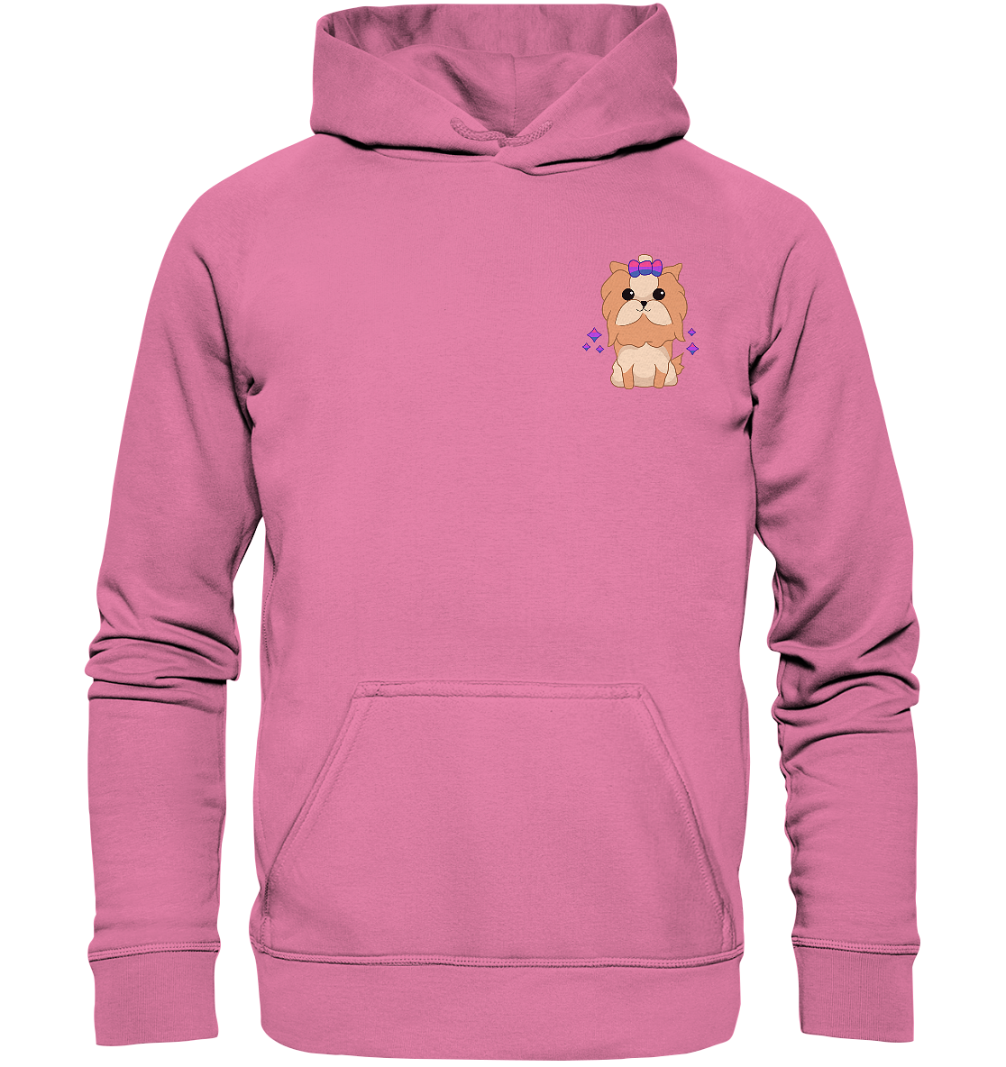 Cute Bisexual Dog Hoodie