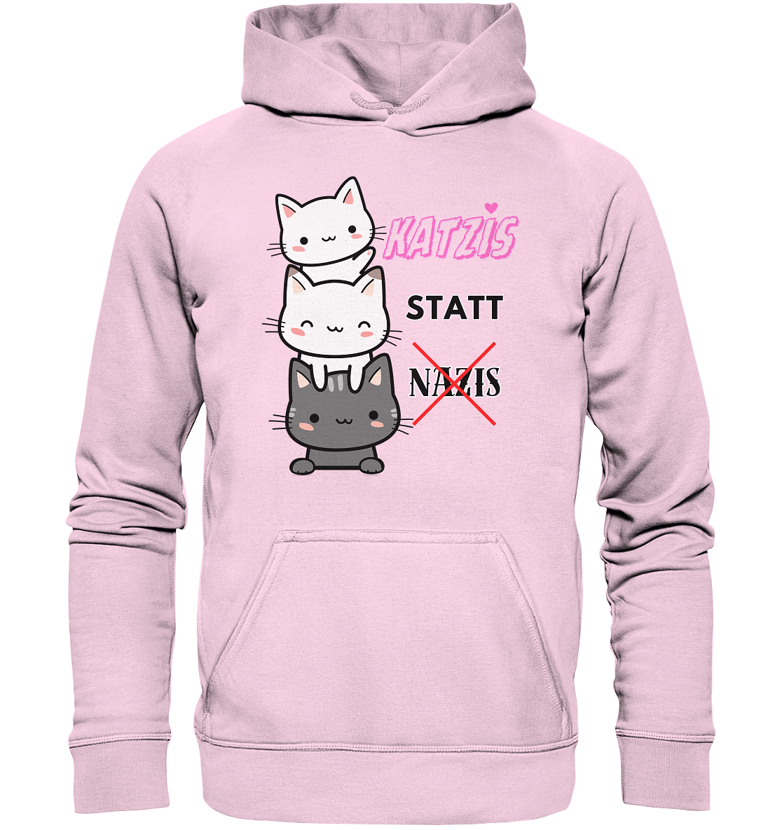 Katzis statt Nazis Hoodie