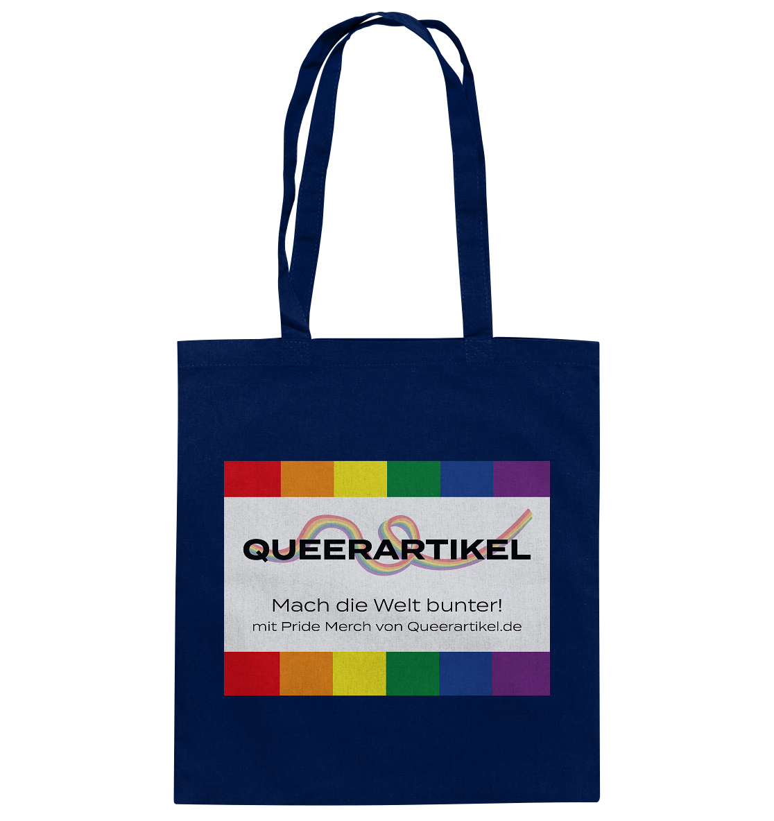 Queerartikel Mach die Welt bunter Stoffbeutel