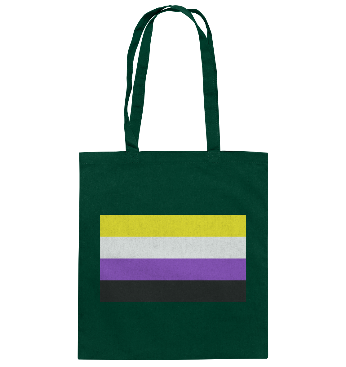 Nonbinary Pride Flag Stoffbeutel