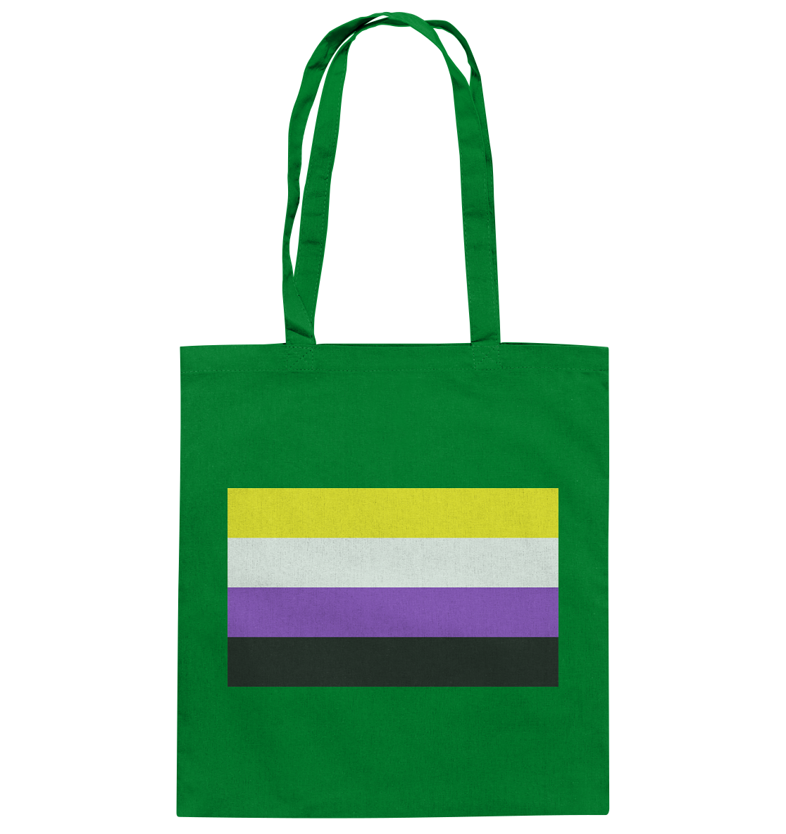 Nonbinary Pride Flag Stoffbeutel