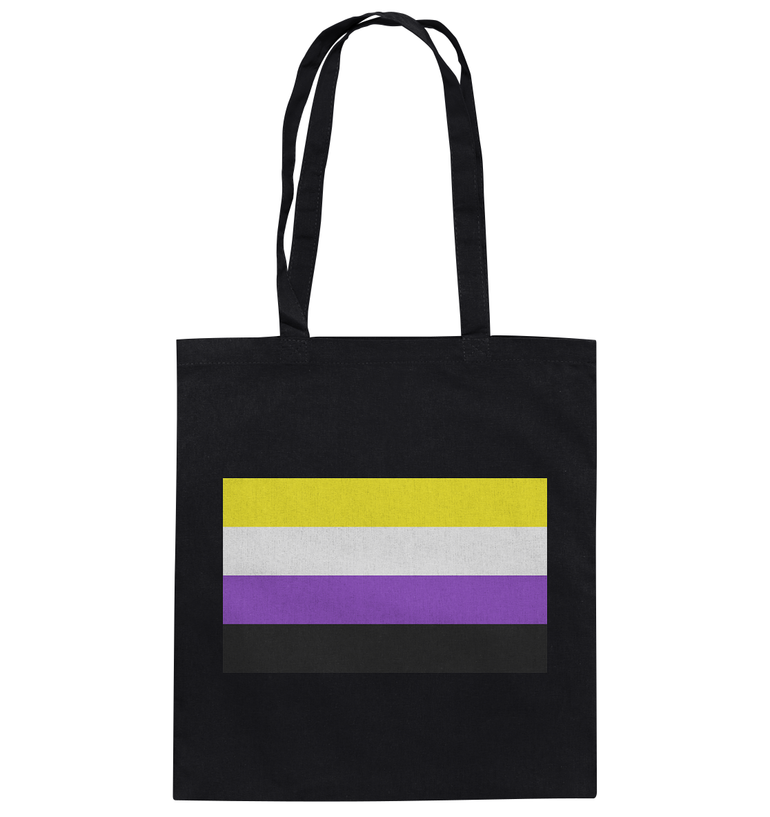 Nonbinary Pride Flag Stoffbeutel