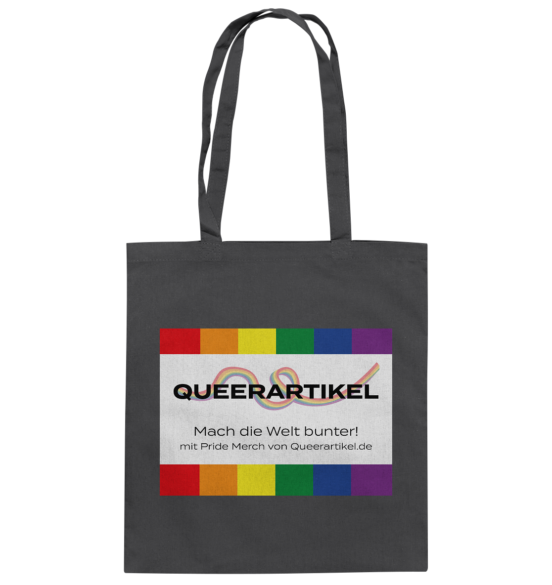 Queerartikel Mach die Welt bunter Stoffbeutel