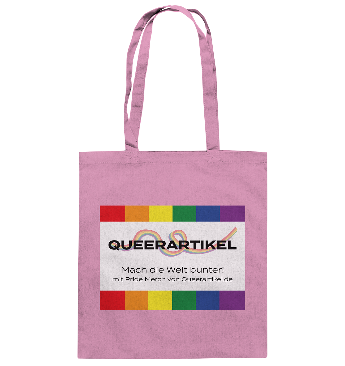 Queerartikel Mach die Welt bunter Stoffbeutel