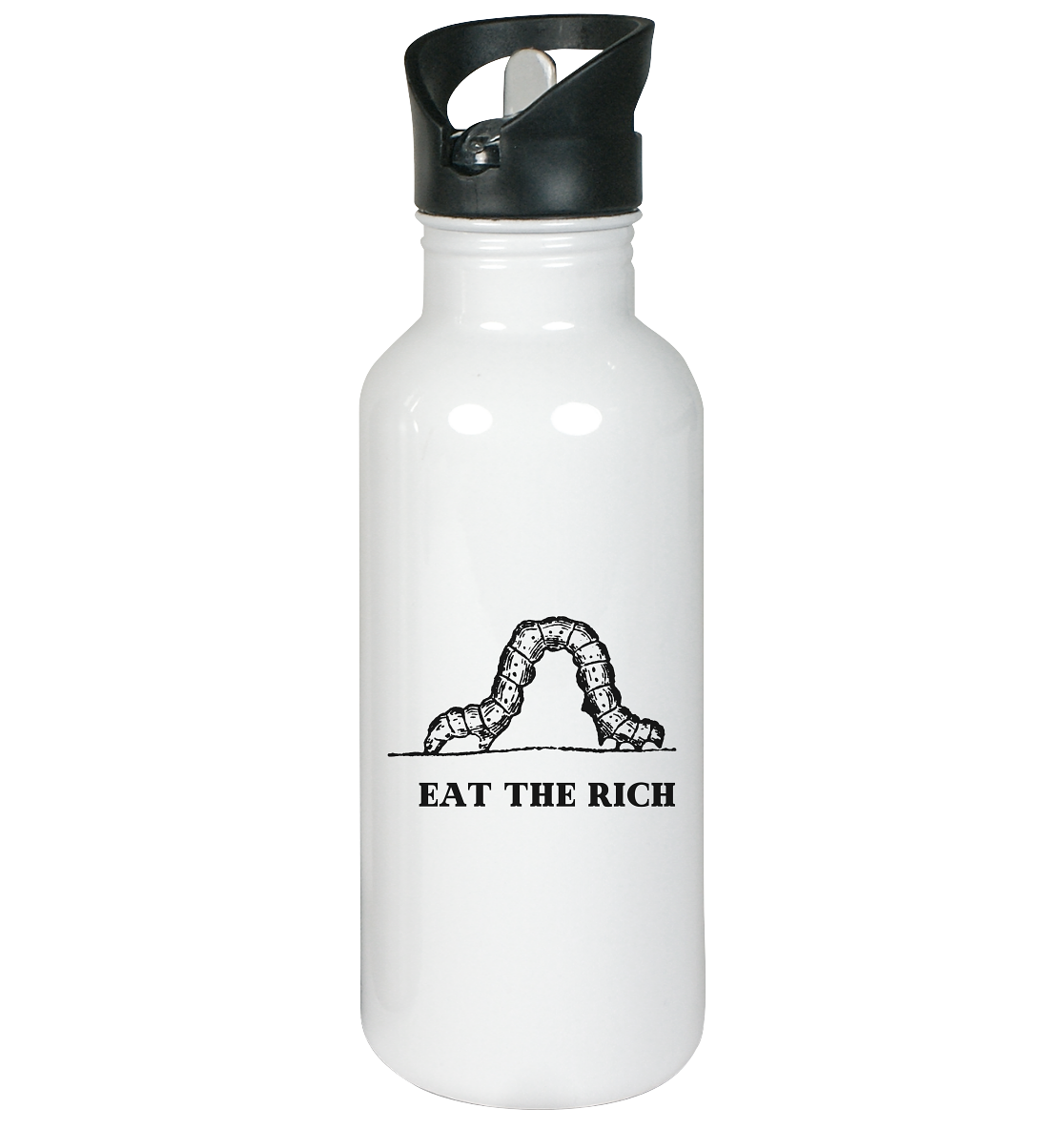 Eat the Rich "Hunger for Justice Edition" - Edelstahl-Trinkflasche