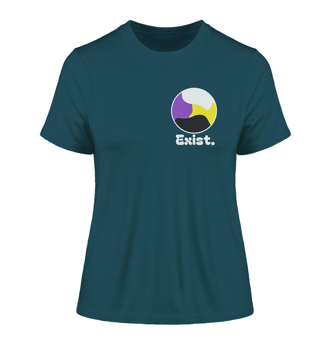 Exist "Nonbinary Edition" - Fitted Ladies Organic Shirt