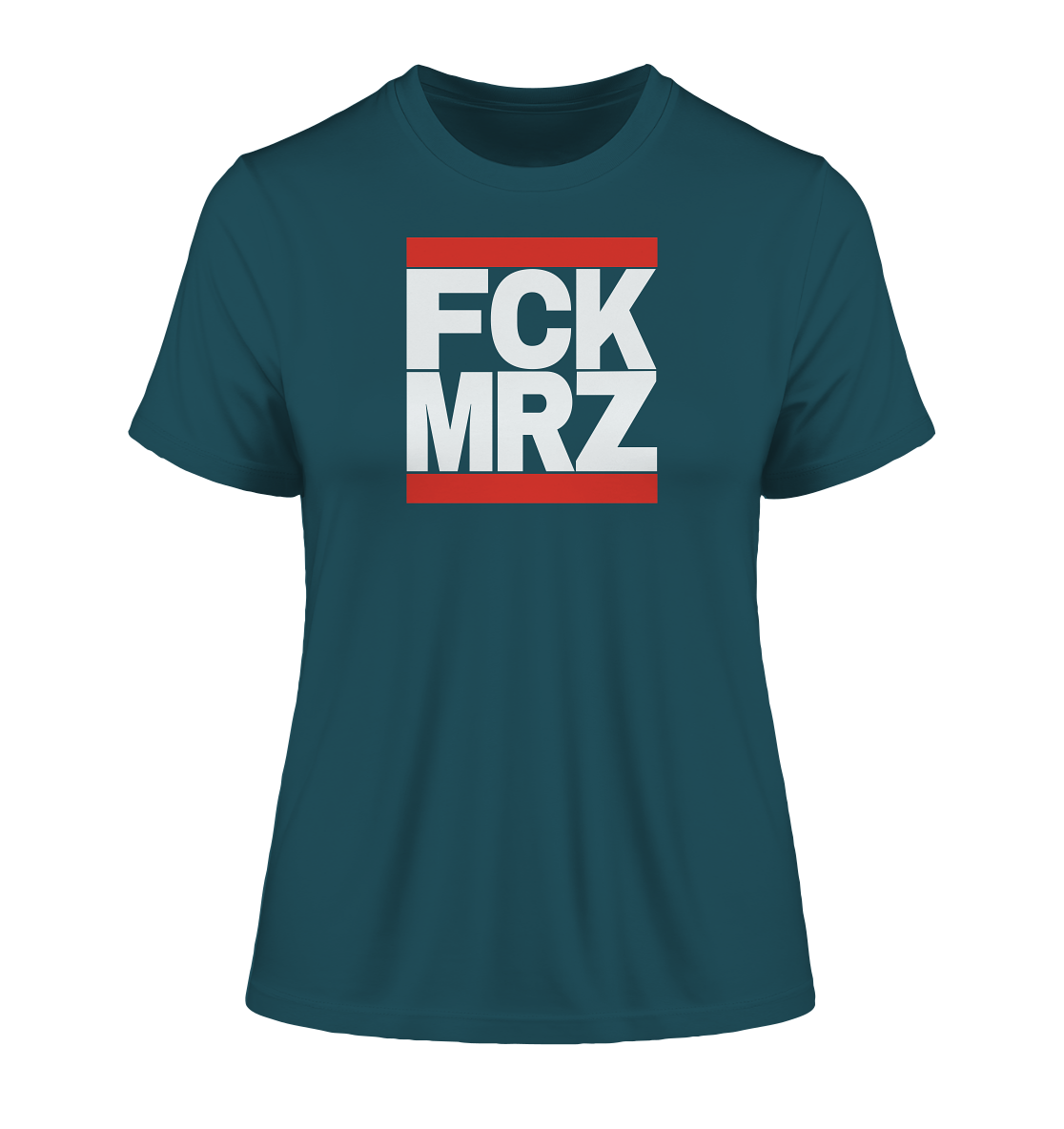 FCK MRZ (weiße Schrift) - "Frauen" Stanley/Stella Fitted T-Shirt