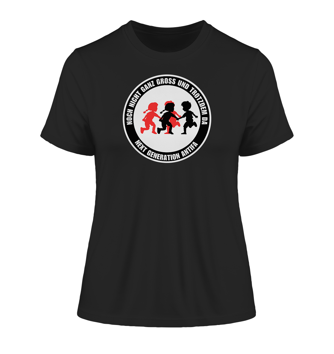 Noch nicht ganz gross und trotzdem da: Next Generation Antifa - Fitted Ladies Organic Shirt