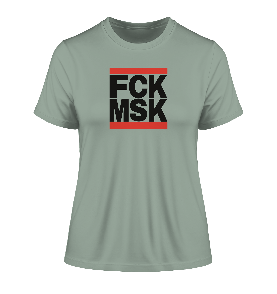 FCK MSK (schwarze Schrift) - "Frauen" Stanley/Stella Fitted T-Shirt